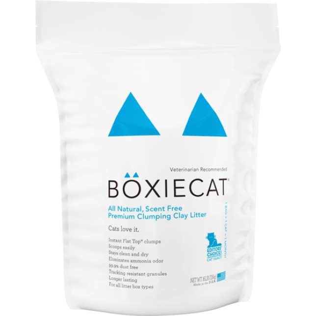 BOXIECAT LITTER-CÁT VỆ SINH CHO MÈO SẢN XUẤT TẠI MỸ