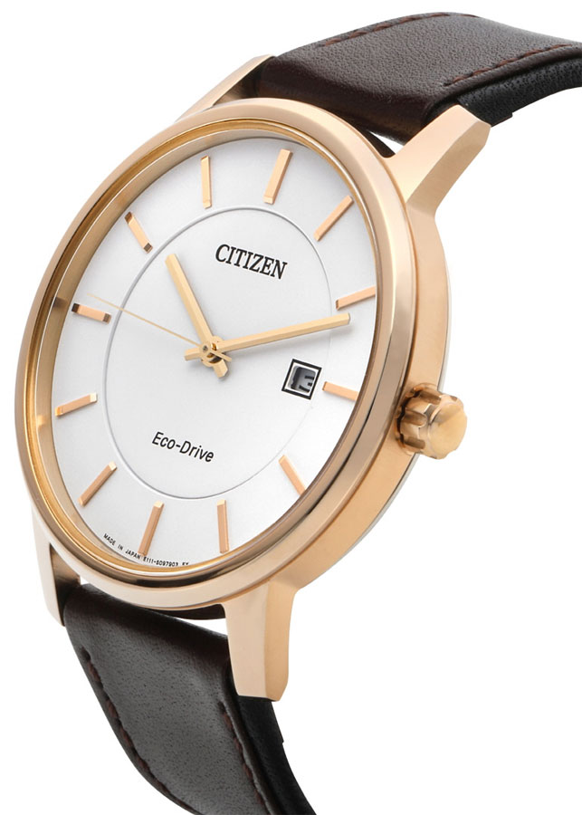 Đồng Hồ Nam Citizen Dây Da BM6753-00A - Mặt Trắng (Sapphire)