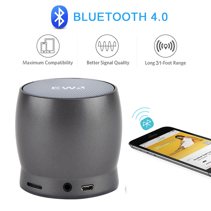 Loa bluetooth EWA A150 - âm thanh lớn bass mạnh (hàng nhập khẩu)