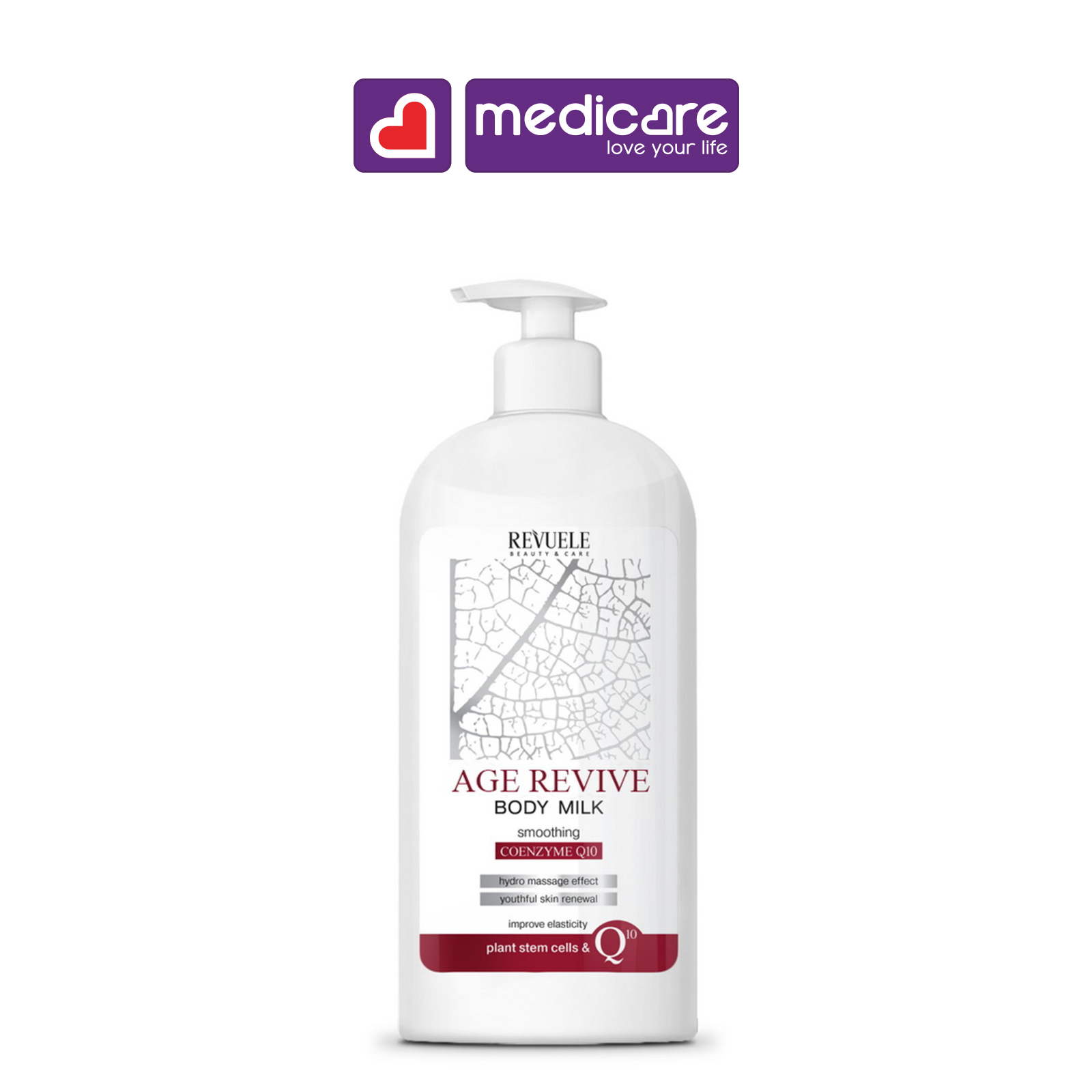 0126032 Sữa dưỡng thể REVUELE AgeRevive Q10 400ml