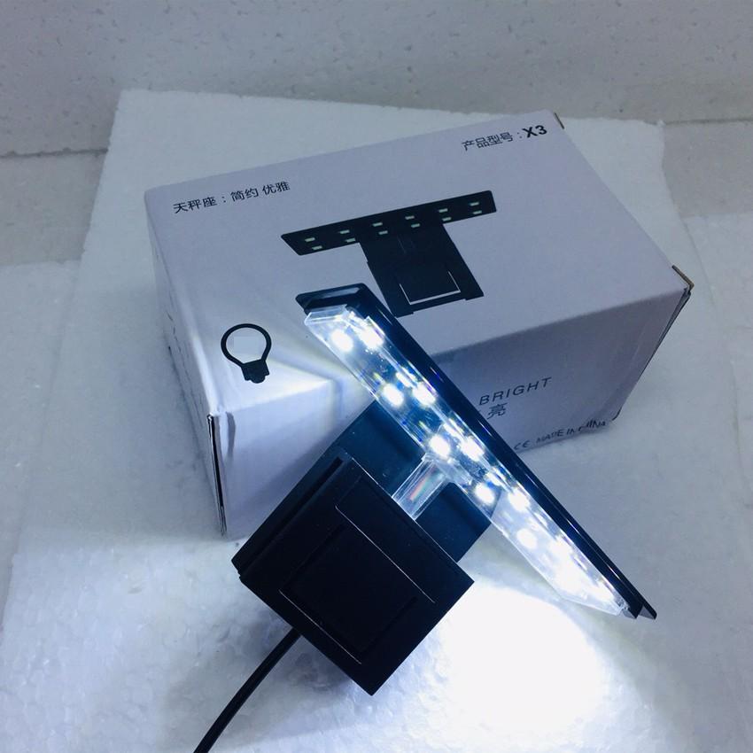 Đèn led kẹp X3 thủy sinh cho bể cá - đèn led hồ cá nhỏ