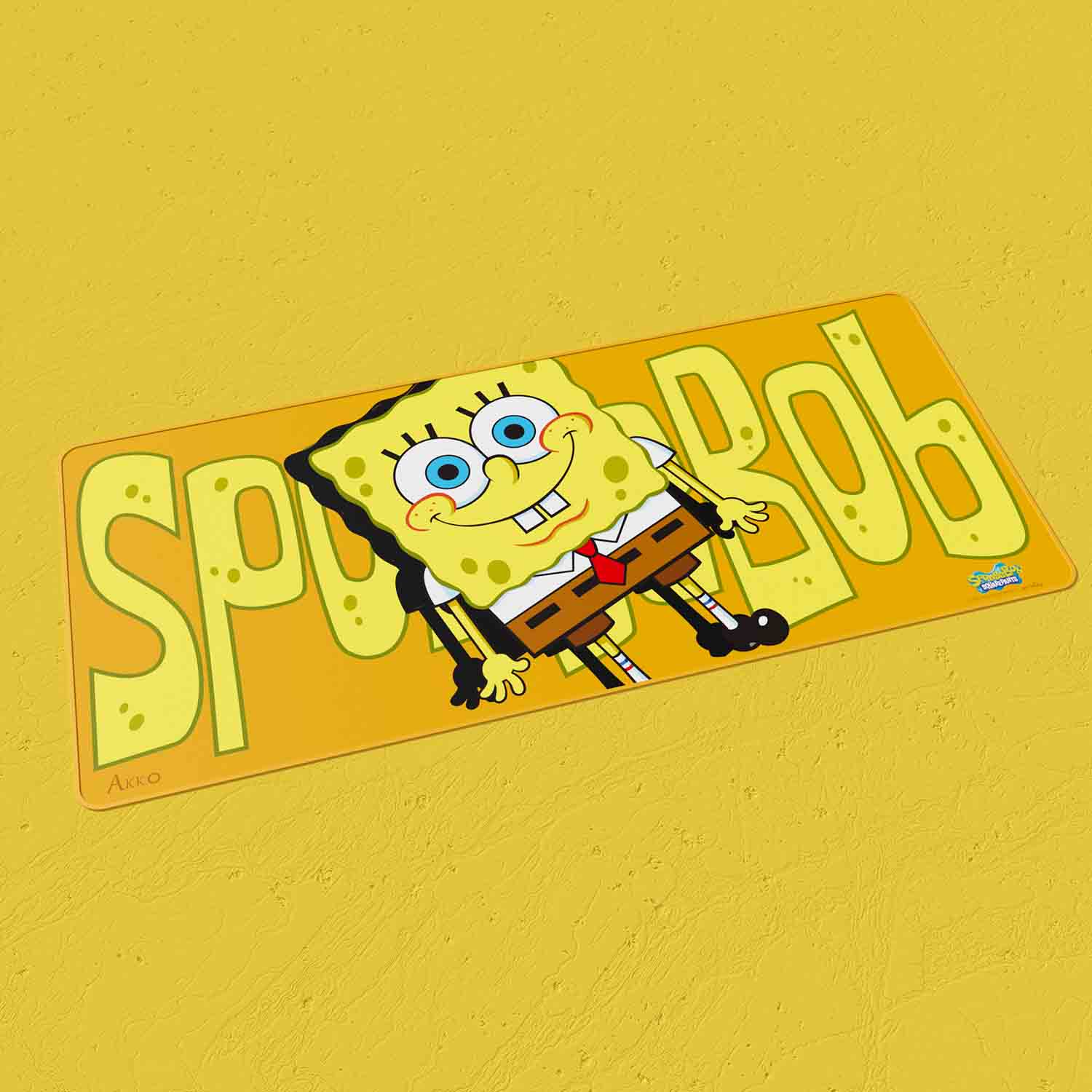 [Mới, hàng chính hãng] Bàn di chuột AKKO SpongeBob XXL (900 x 400 x 4 mm)