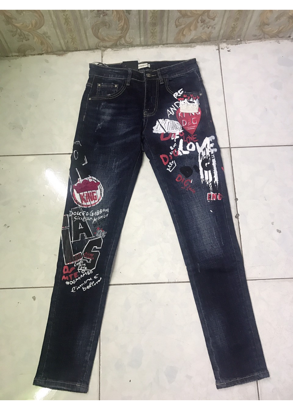 Quần jeans nam body