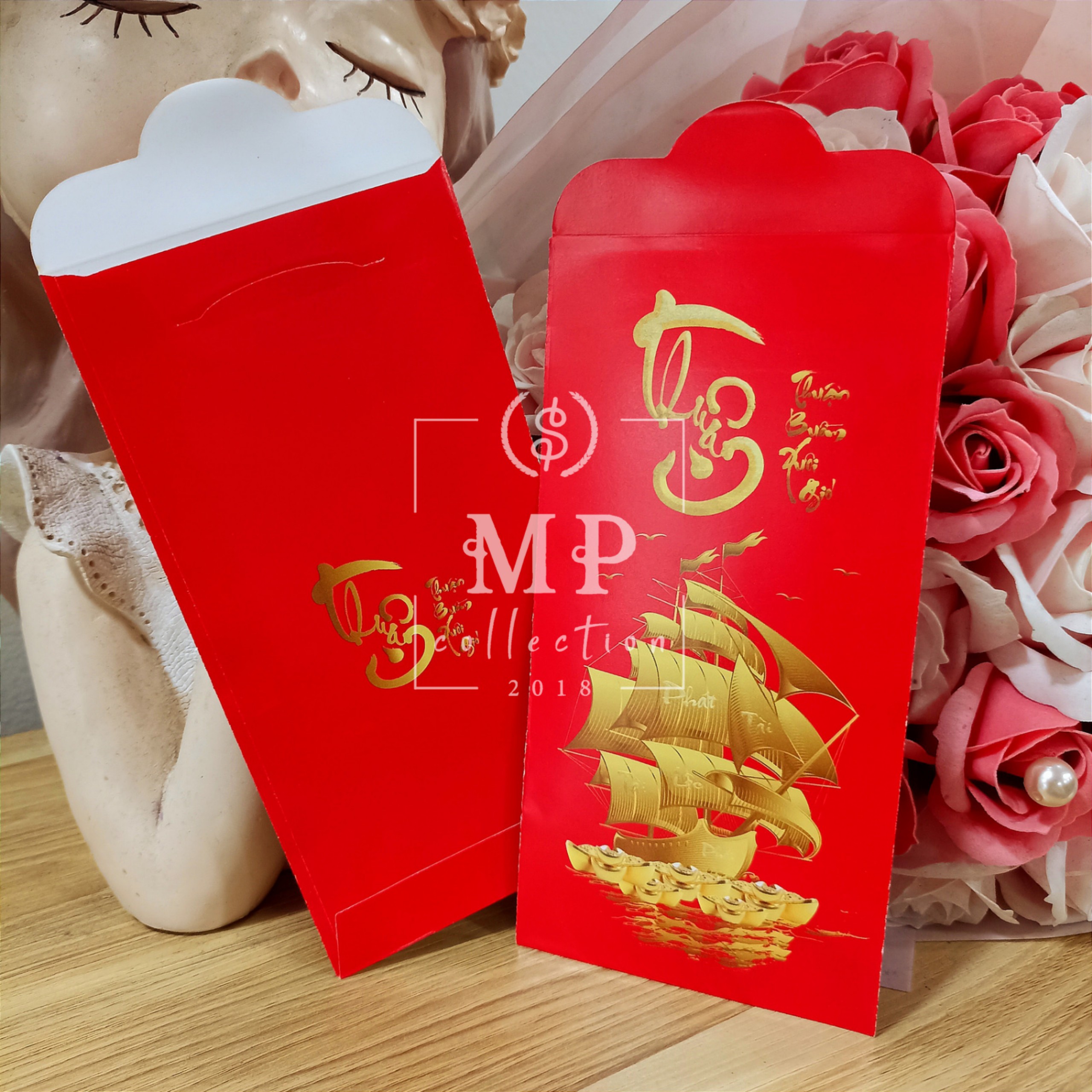 Bao Lì Xì 2023 Tết Độc Lạ Màu Đỏ Đẹp Hoạt Hình Kỷ Mão Cute Dễ Thương