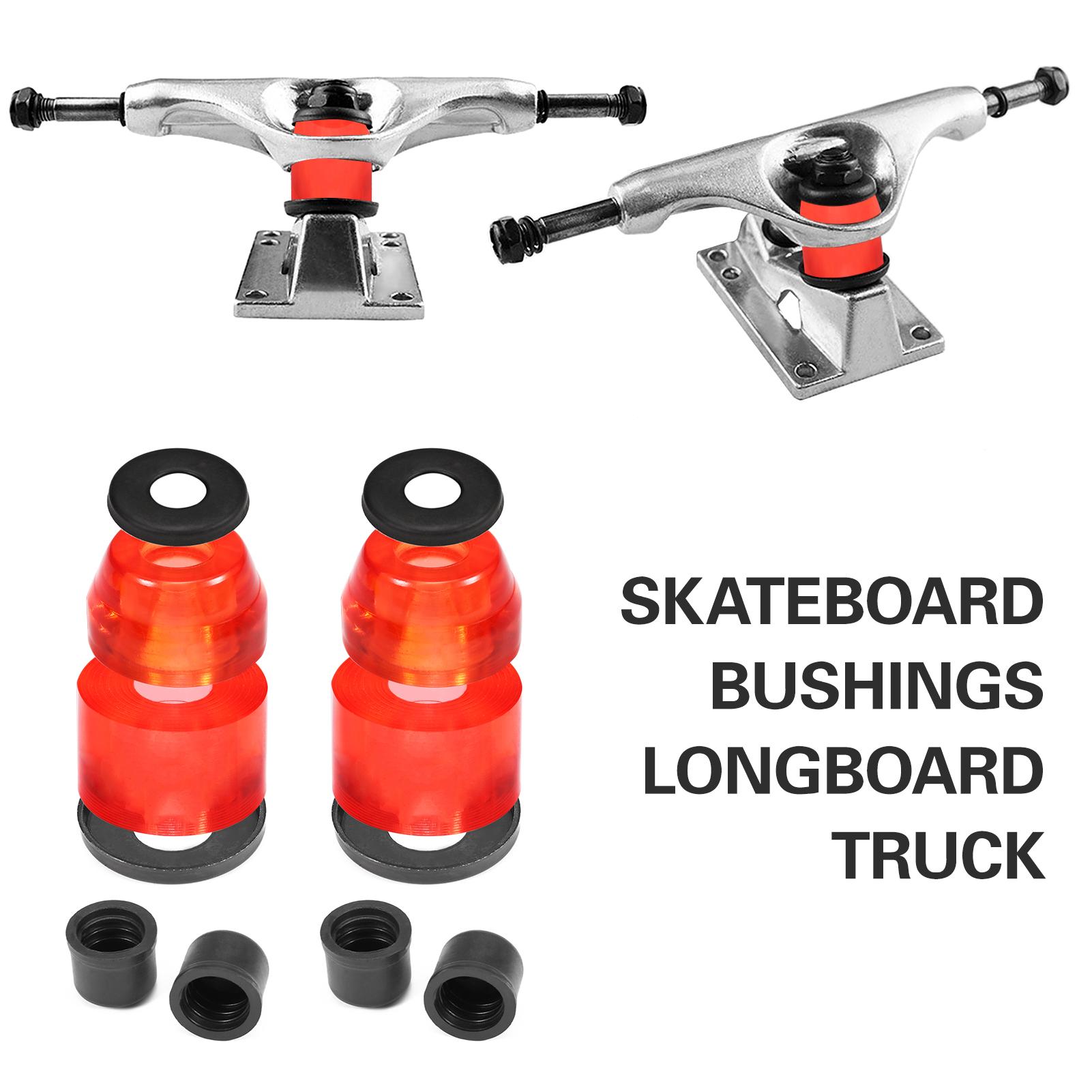 Bộ phụ kiện ván trượt ván longboard, có ống đệm cho 2 bánh xe