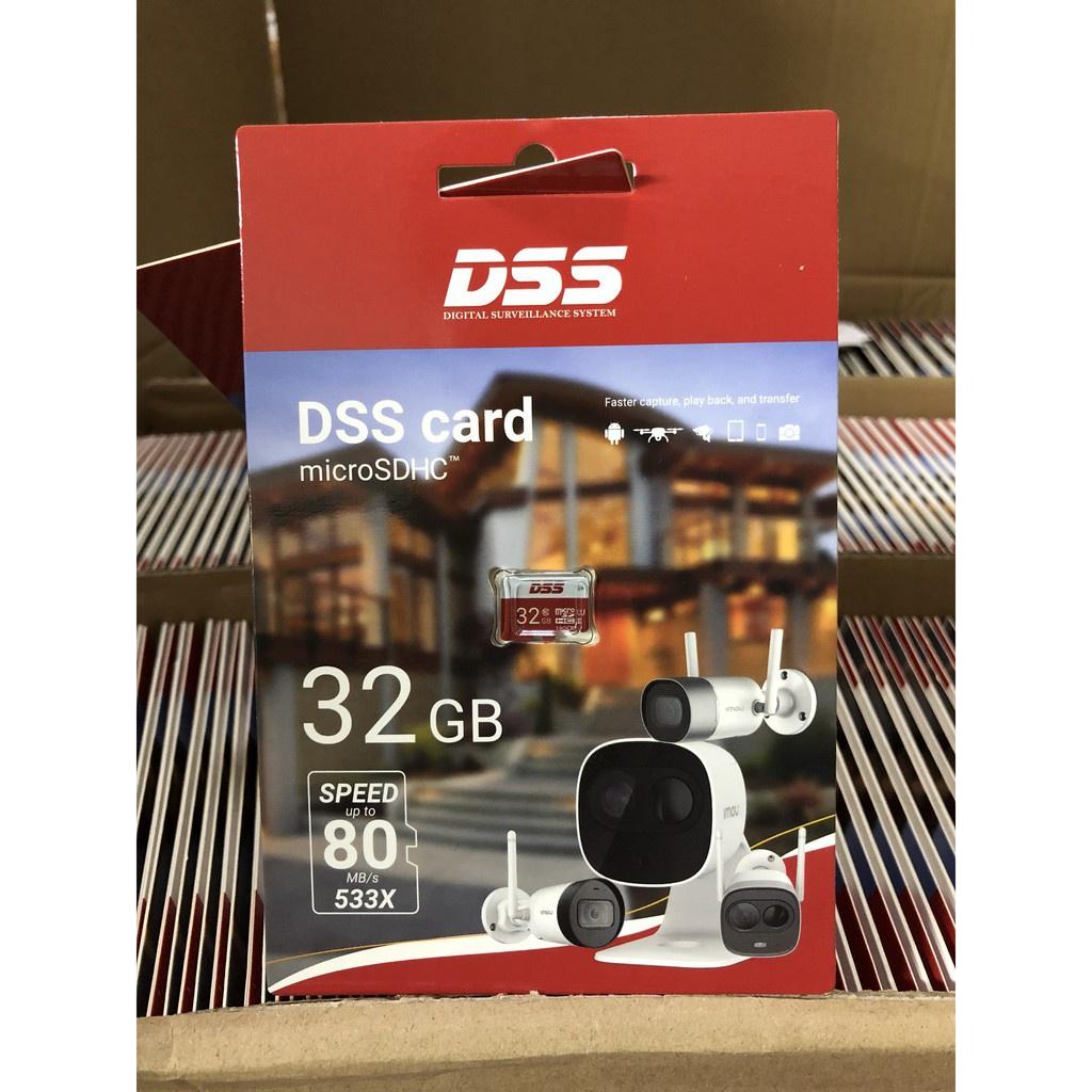 Thẻ Nhớ 32G 64G DAHUA DSS Micro SD chuyên dụng camera điện thoại - HÀNH CHÍNH HÃNG