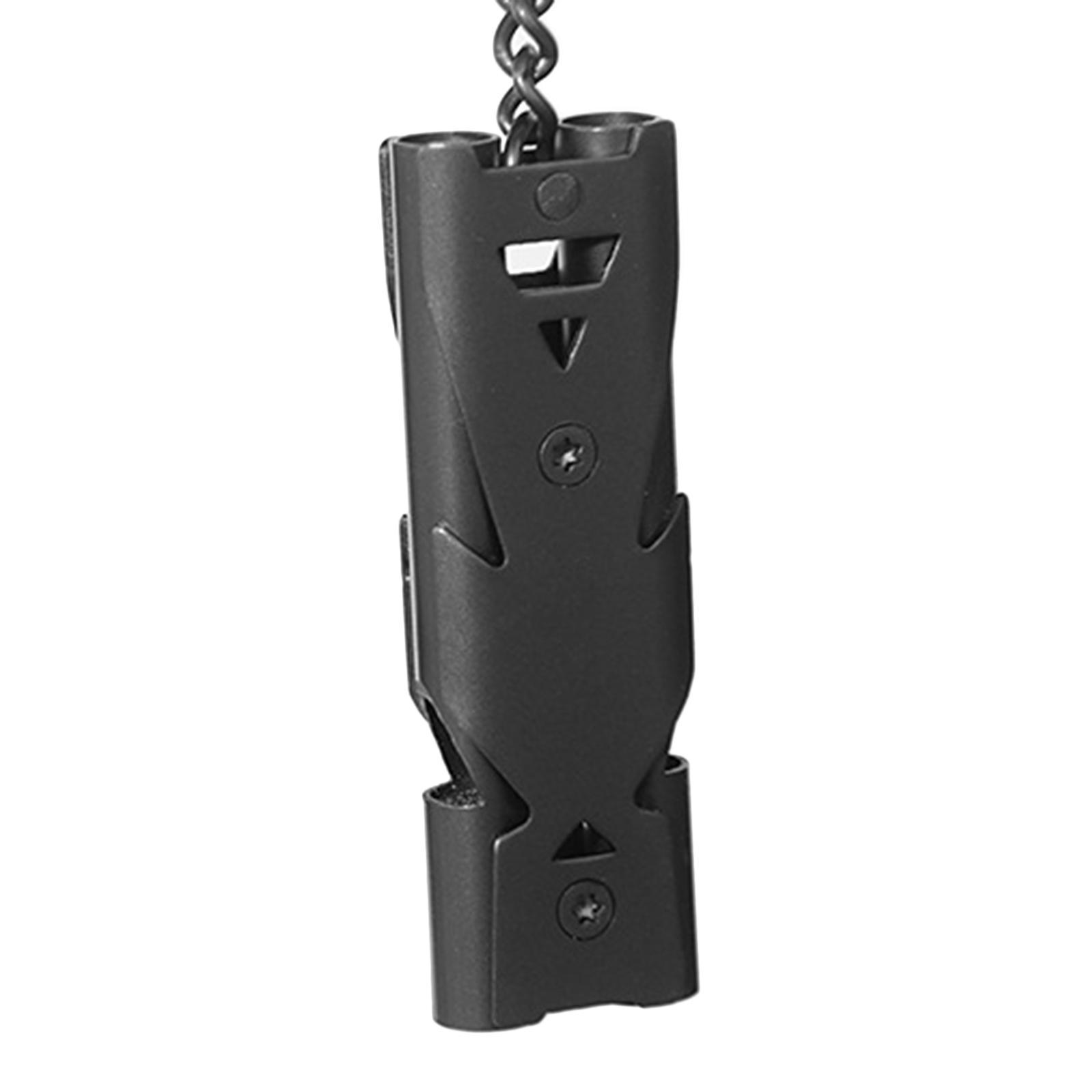 Outdoor Emergency Whistles, Survival Whistle with Keychain, for Camping Hiking Hunting Fishing or Any Outdoor Activities, Easy to Signal Loud Whistle
