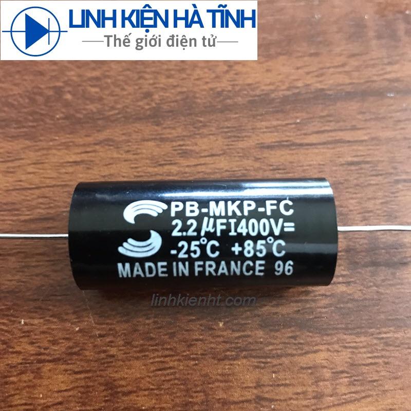 TỤ PHÂN TẦN MKP 2.2UF 400V SULUN LOẠI TỐT