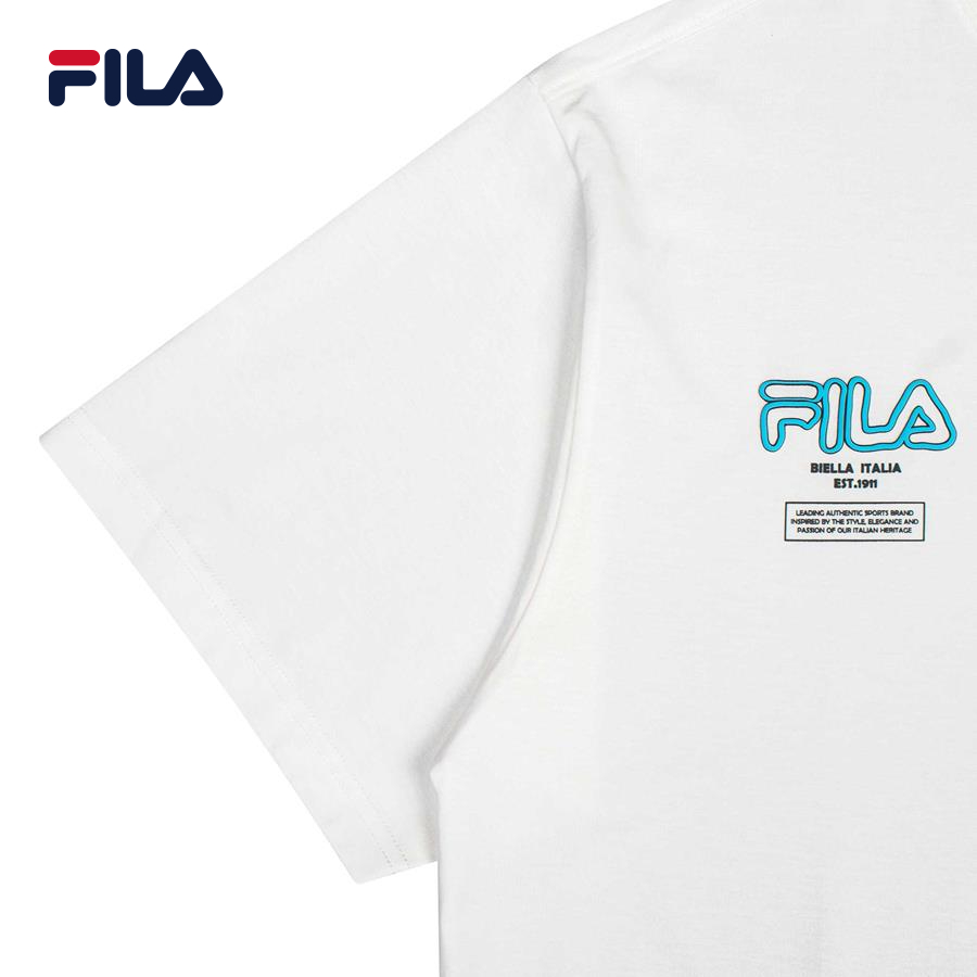 Áo thun tay ngắn thời trang unisex Fila SHORT SLEEVE TEE - FW2RSE4044X-WHI