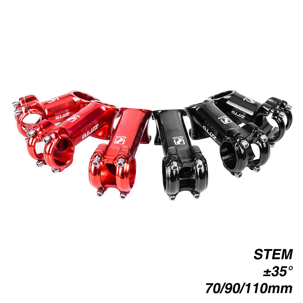 Thân xe đạp bằng hợp kim nhôm 31,8mm 70mm / 90mm / 110mm