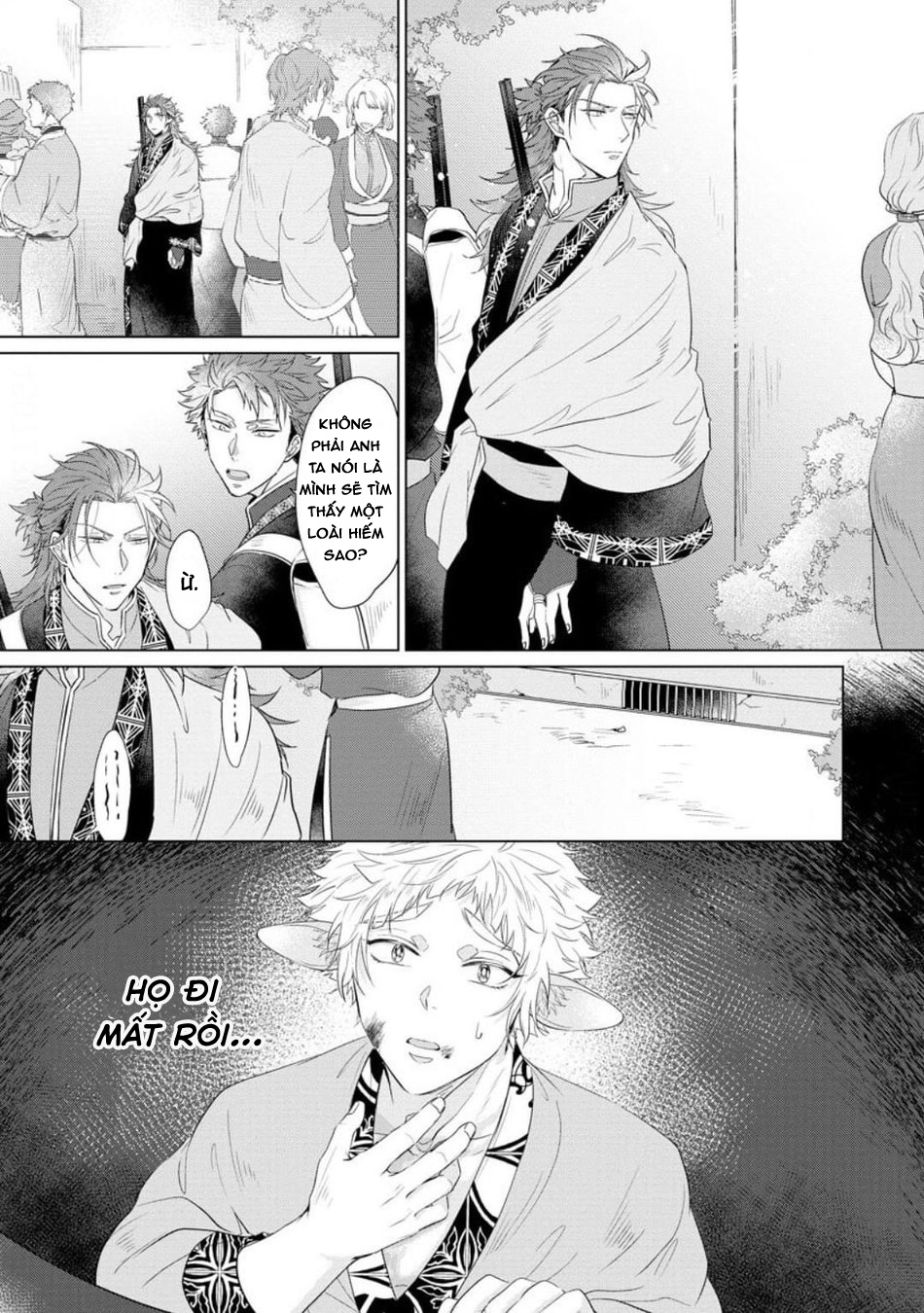 gặp gỡ em, thú nhân màu chàm trắng chapter 5 13