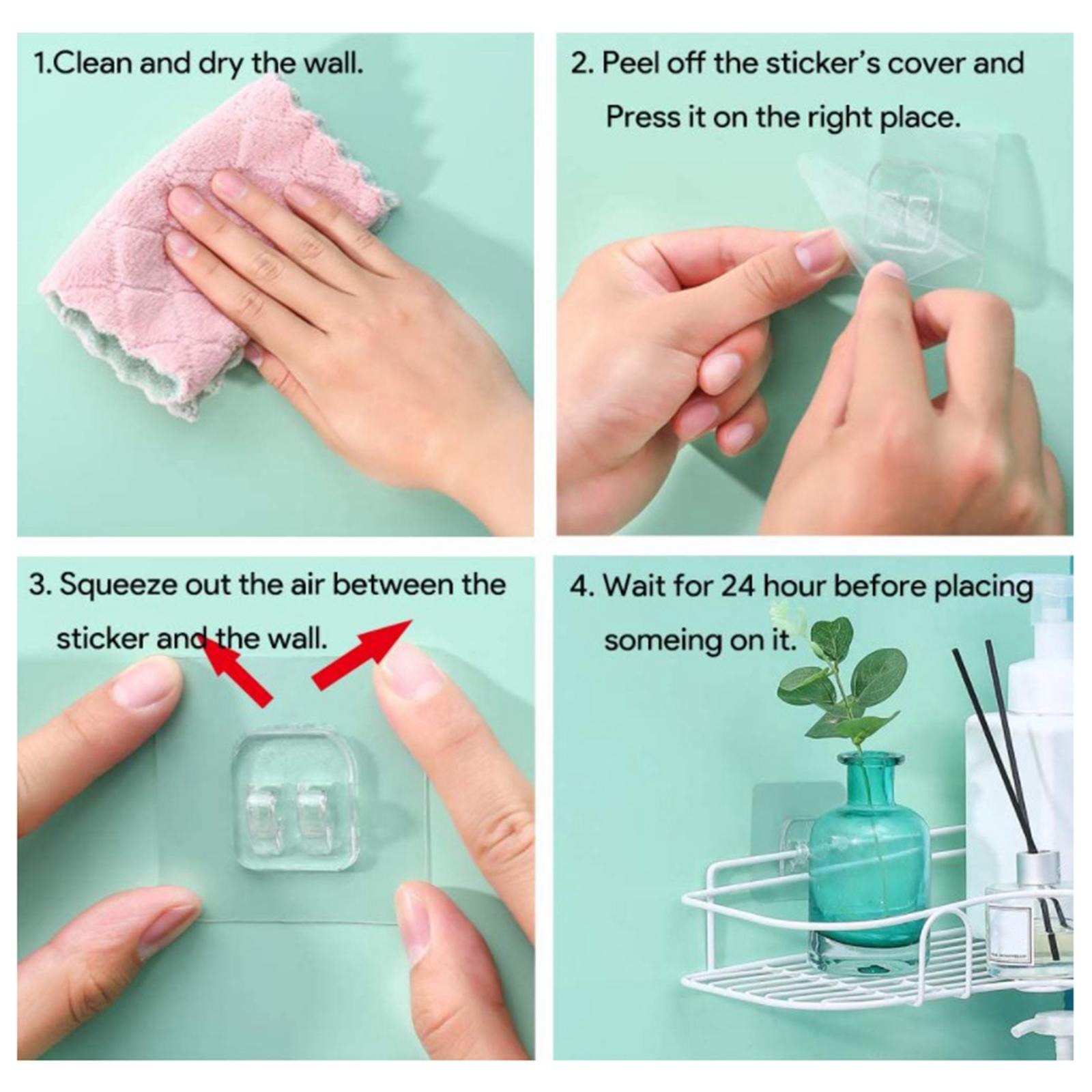 Corner Shelf Shower Caddy Bathroom Shelf Wall Mounted Shelf