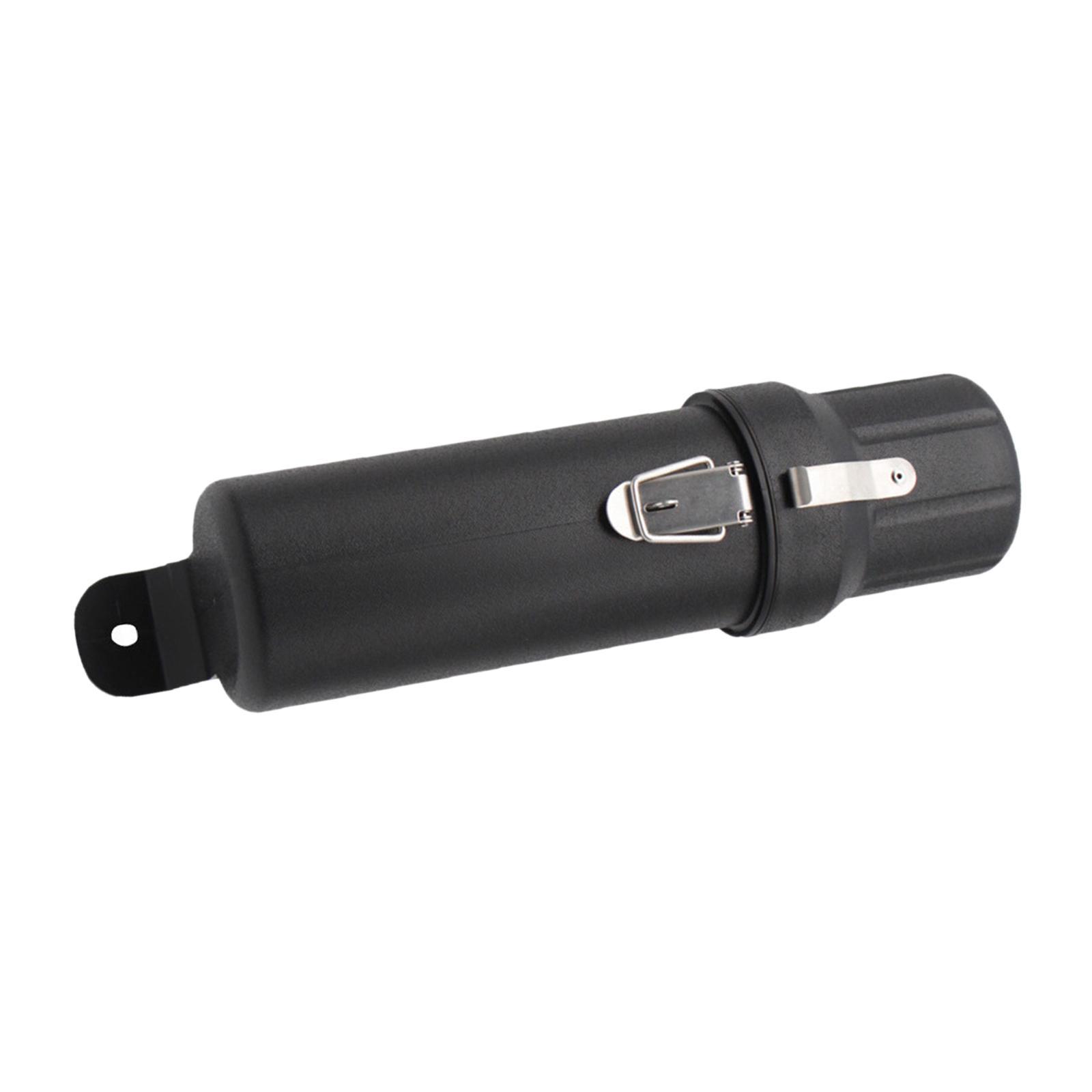 Universal Canister Holder Storage Box Case Waterproof Motorcycle Tool Tube