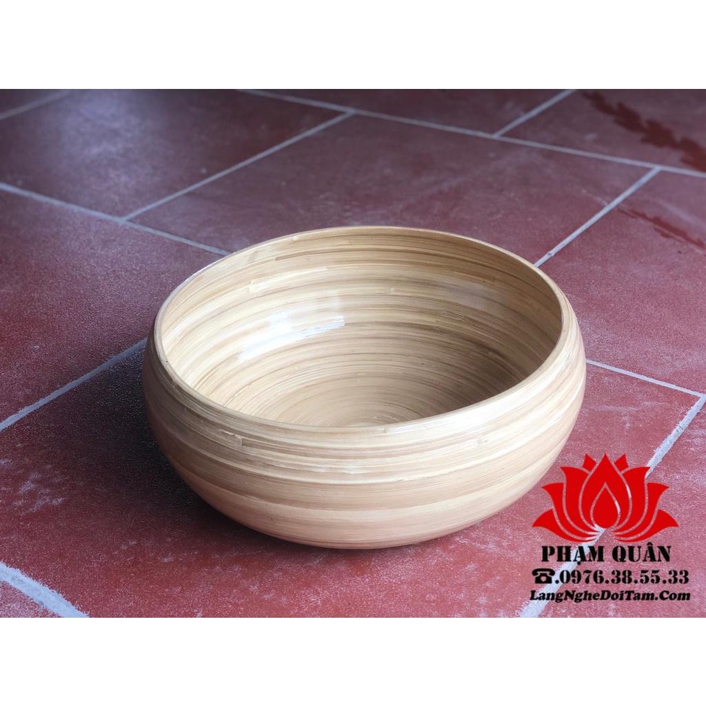 Chậu ngâm chân tay, chậu ngâm tay chân bằng cốt tre size 35cm