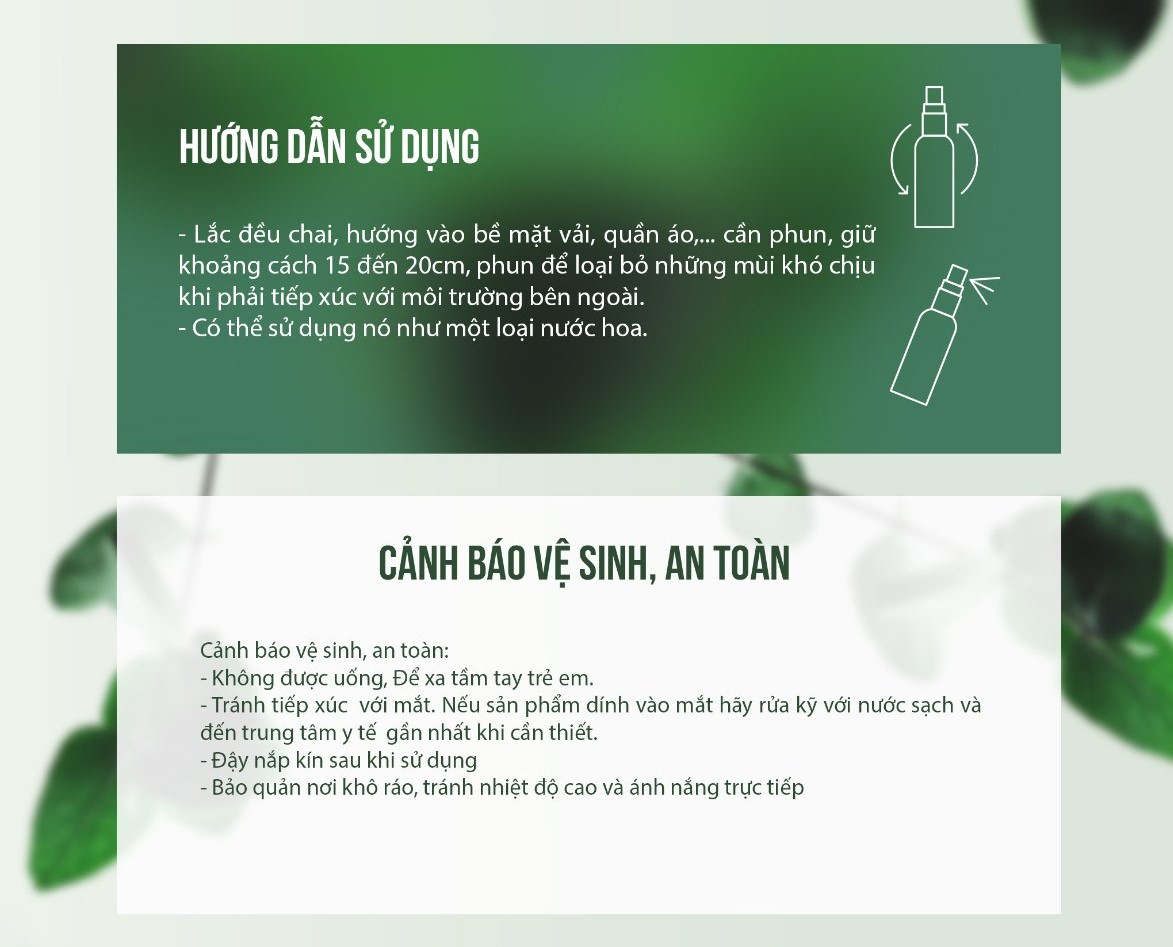 Xịt thơm quần áo Gỗ Hồng JULYHOUSE 20ml làm phẳng cấp tốc, hương thơm dịu nhẹ
