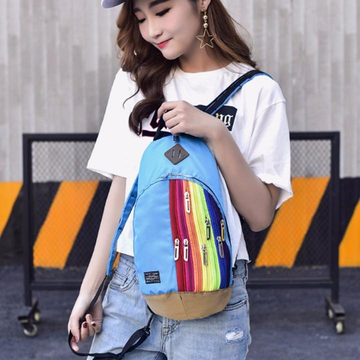 Balo Kết Hợp Túi Đeo Chéo - Đa Sắc Màu 208223
