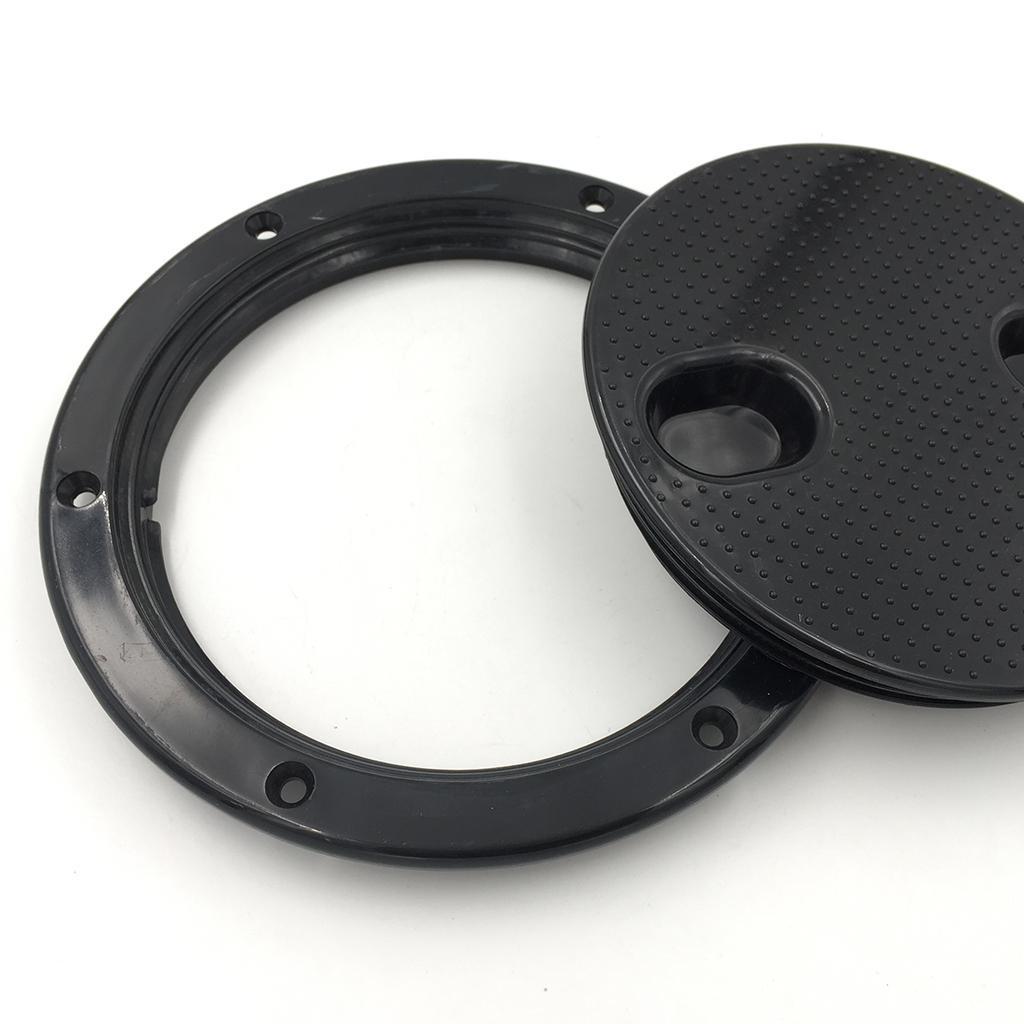 Marine 4"/6" Deck - Black for Boat RV Black