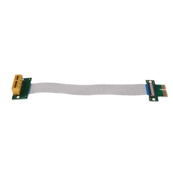 2-5pack PCI-E PCI Express 1X Adapter Flexible Printed Circuit Extension Cable