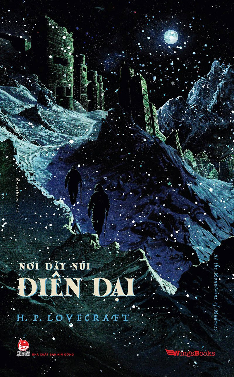 Sách - Nơi Dãy Núi Điên Dại - Howard Phillips Lovecraft - NXB Kim Đồng