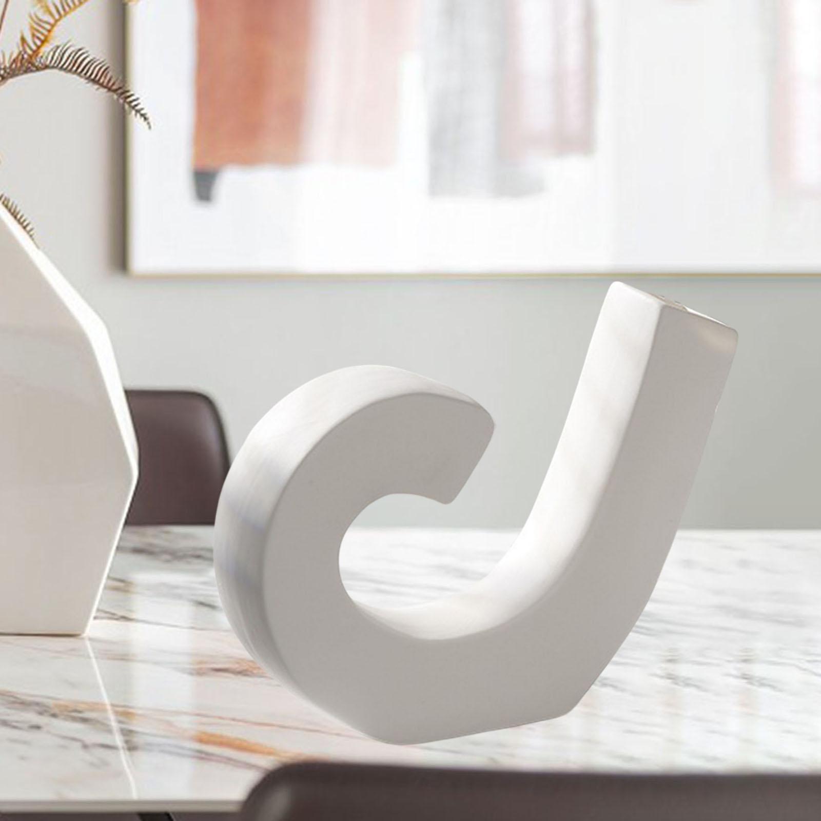 Ceramic Statue Nordic Sculpture Home Living Room Decor