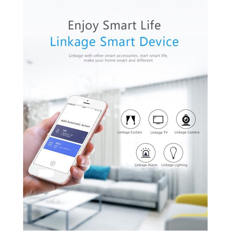 WIFI Motion PIR Sensor Detector for TUYA Smart Life APP IFTTT Burglar Alarm