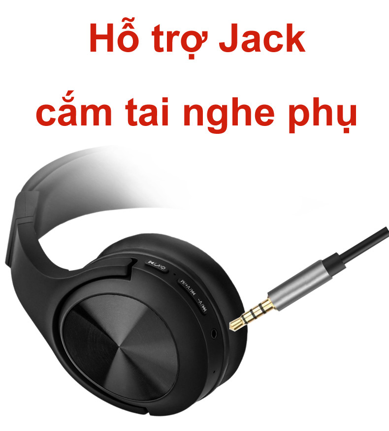 Tai nghe Bluetooth S1 siêu Bass âm thanh chuẩn Hifi Đen PF149