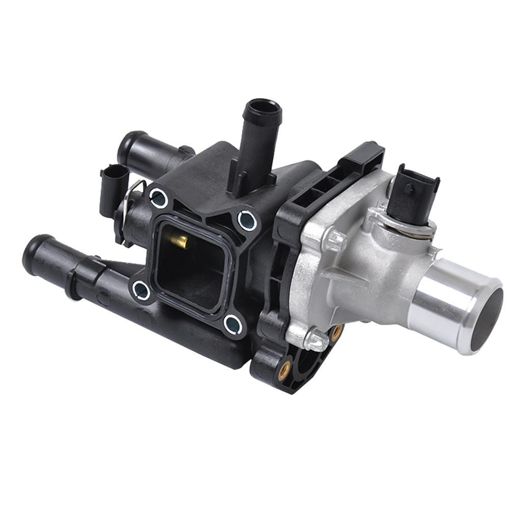 Car Coolant Thermostat Housing w/ Sensor & Gasket for 1.8L