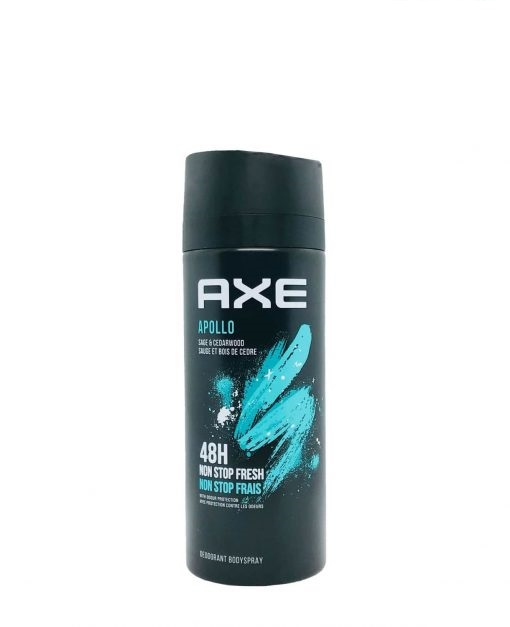 Xịt Ngăn Mùi Toàn Thân Axe Apollo Hương Cây Xô Thơm và Gỗ Đàn Hương135ml