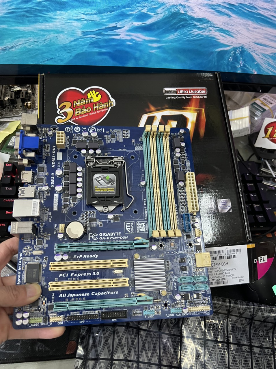 Bo Mạch Chủ (Mainboard) Gigabyte GA B75M-D3H - HÀNG CHÍNH HÃNG