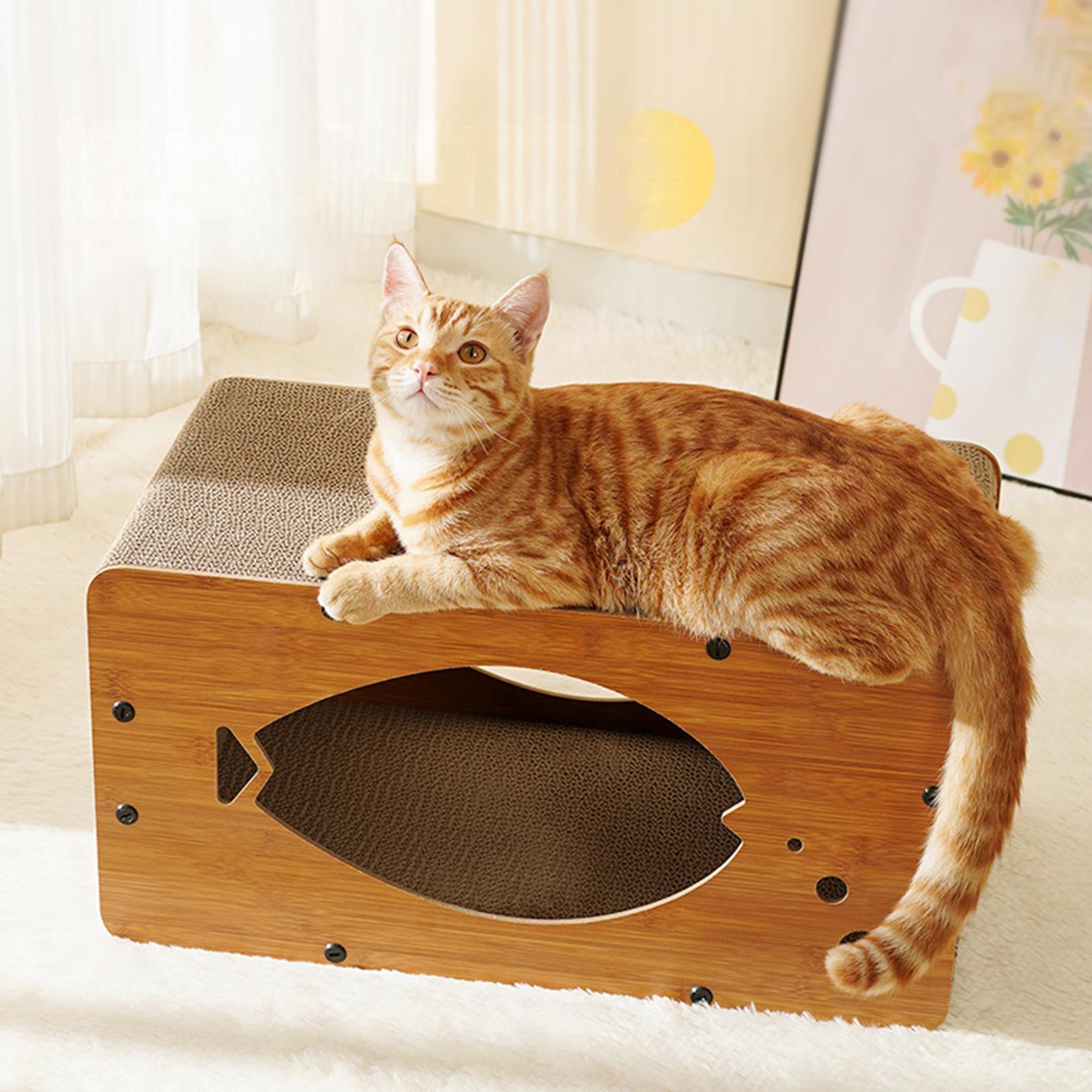 Cat Scratching  Corrugated Cardboard for Indoor Cats Kitten