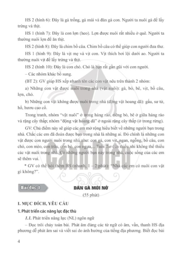 Sách Giáo Viên Tiếng Việt Lớp 2 Tập 2 Bộ Cánh Diều