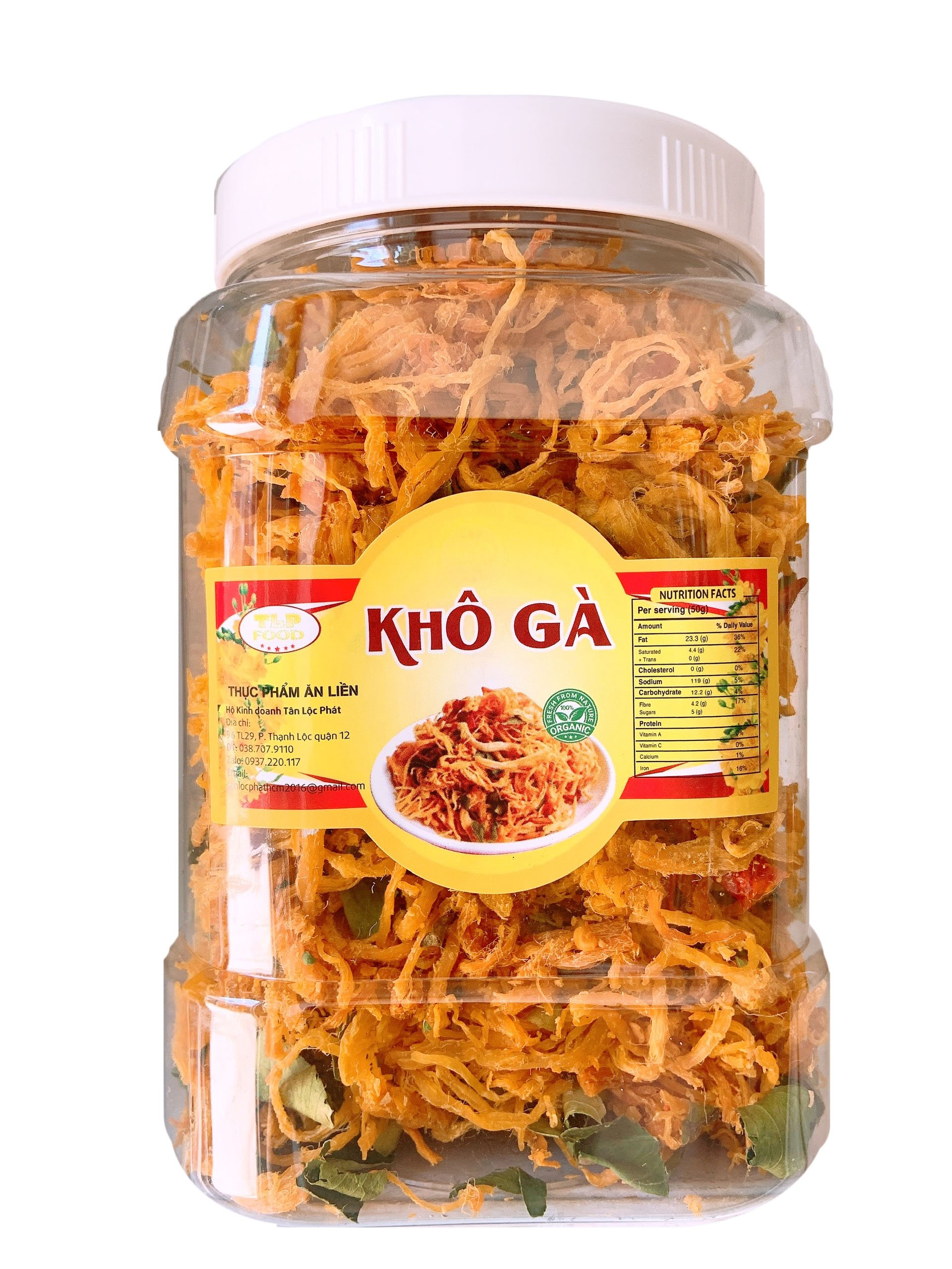 500gr Khô Gà Lá Chanh loại đặc biệt