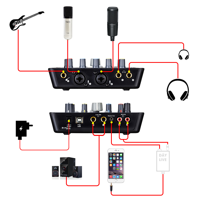 Combo thu âm, livestream Micro Max 87-Pro-II, Sound card Icon Upod Pro - Kèm full phụ kiện kẹp micro, màng lọc, tai nghe, giá đỡ ĐT, dây canon, dây ma2 - Hỗ trợ thu âm, karaoke online chuyên nghiệp - Hàng nhập khẩu