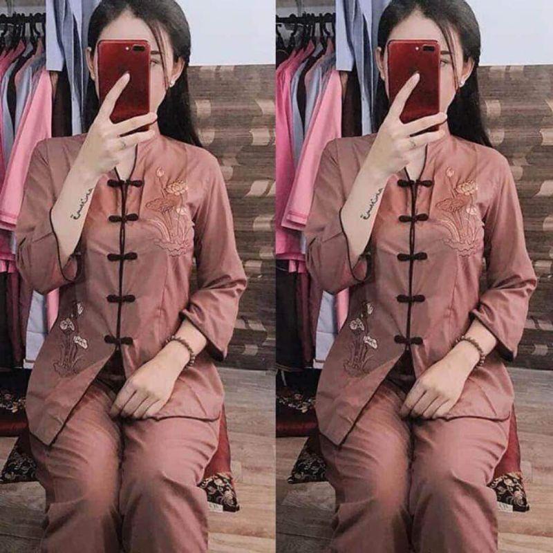 Đồ bộ mặc đi chùa