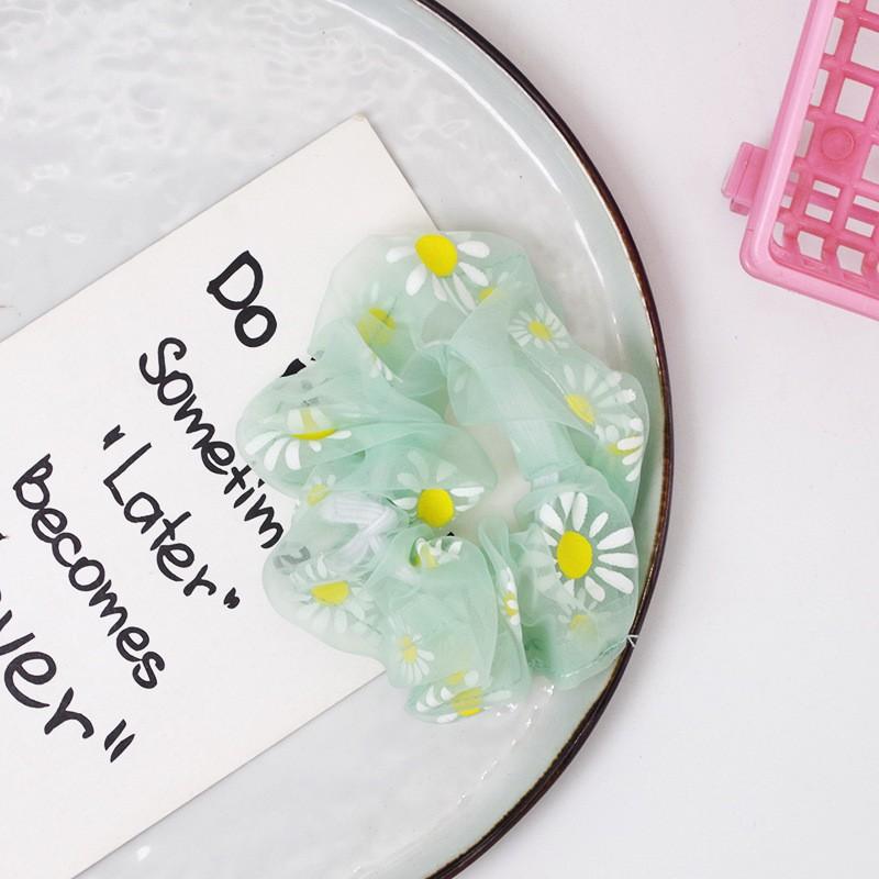 Dây buộc tóc hoa cúc cho bạn gái