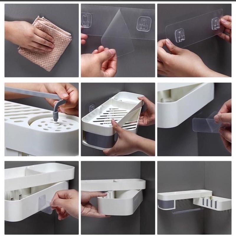 Kệ xoay đựng đồ nhà tắm, bếp