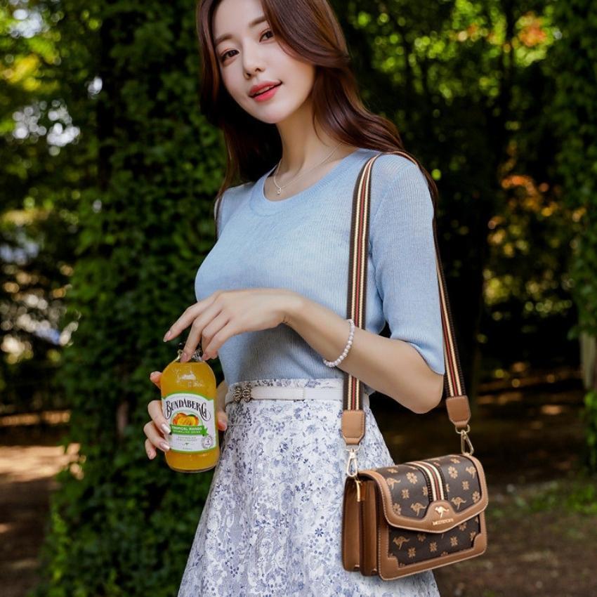 Túi xách nữ đẹp Hàn Quốc công sở thời trang cao cấp KAIDIFEINIROO KF22 (8061) Size 22cm. Có đủ 2 dây