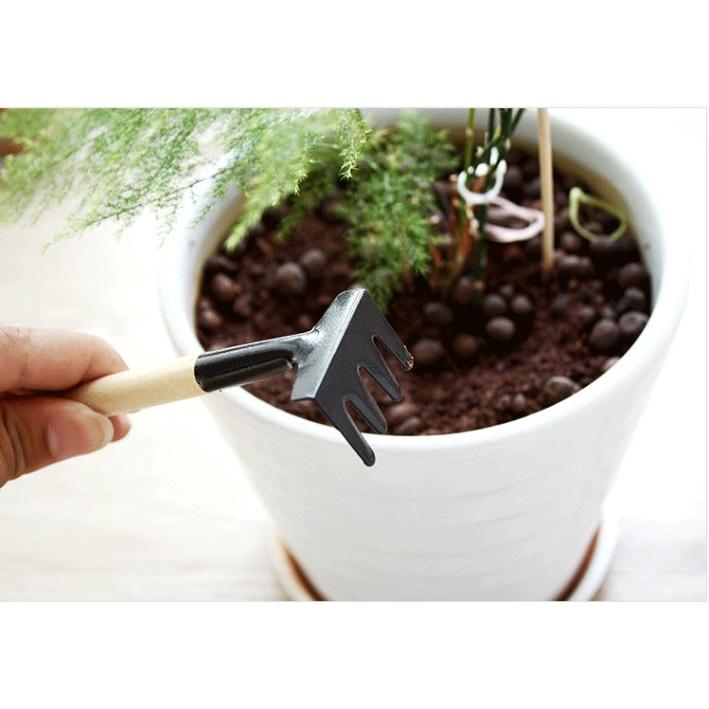 Bộ 3 món cuốc xẻng làm vườn mini