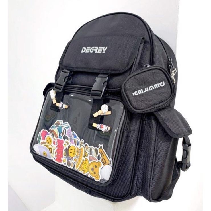 Balo Basic Backpack ss2 full tag hãng và giấy thơm được tặng hoa Kikikaikai cực chất || Hany shop