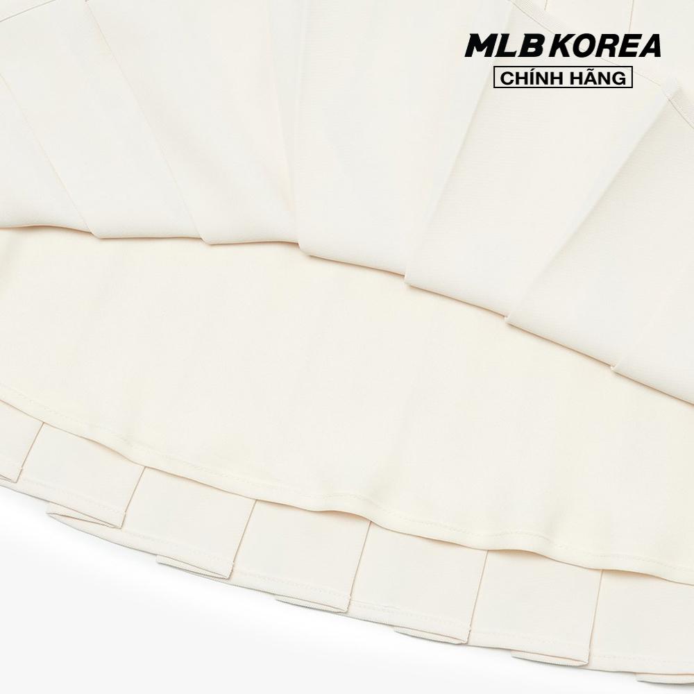 MLB - Chân váy mini xếp li Basic Pleats 3FSKB0324