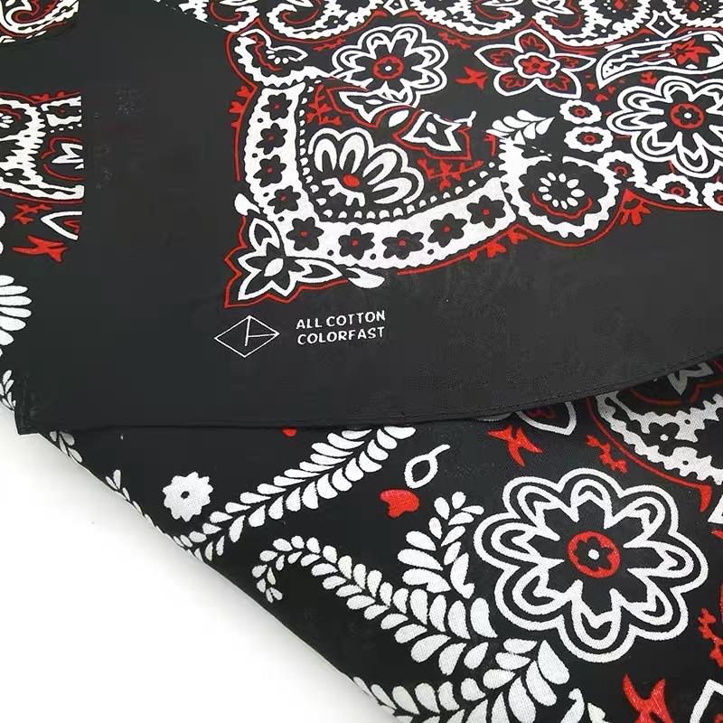 Khăn bandana cotton size 55x55cm