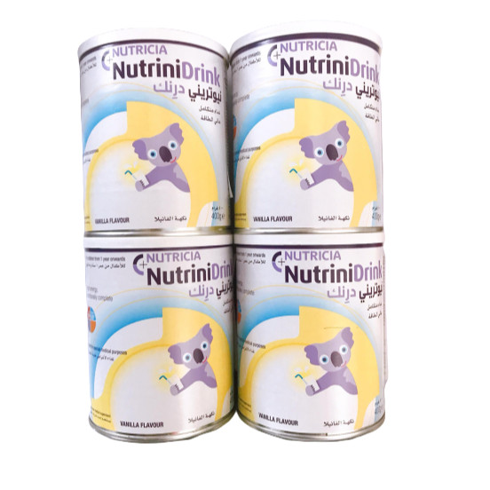 Combo 4 HộpSữa Bột Nutricia NutriniDrink Hương Vanilla (400g)