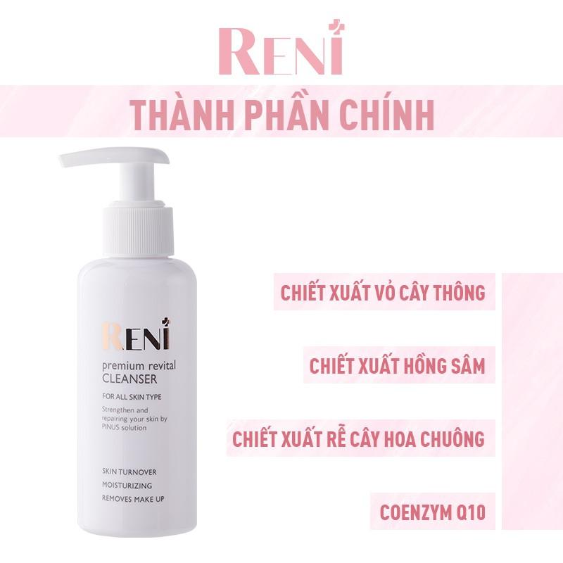 Sữa rửa mặt phục hồi da cao cấp RENI Premium Revital Cleanser