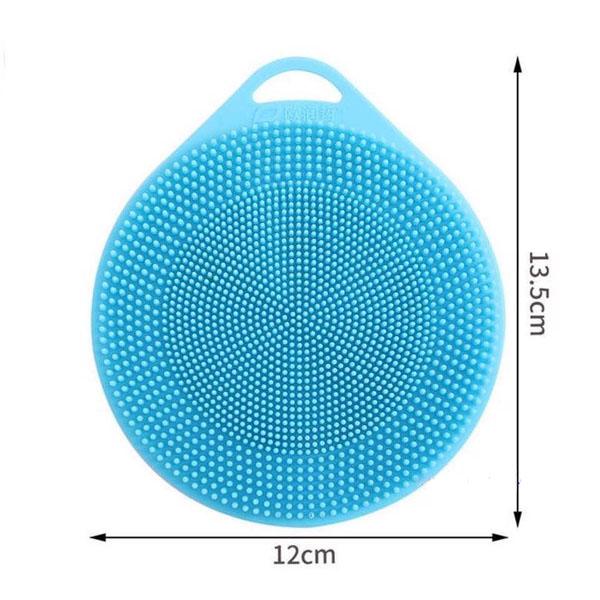 Bộ 03 Miếng Silicon Rửa Chén Bát, Xoong Nồi Có Móc Treo Tiện Dụng - Vận Chuyển Miễn Phí Toàn Quốc