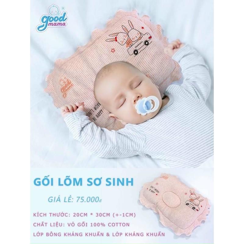 Gối Sơ Sinh cao cấp dành cho bé ngủ ngon