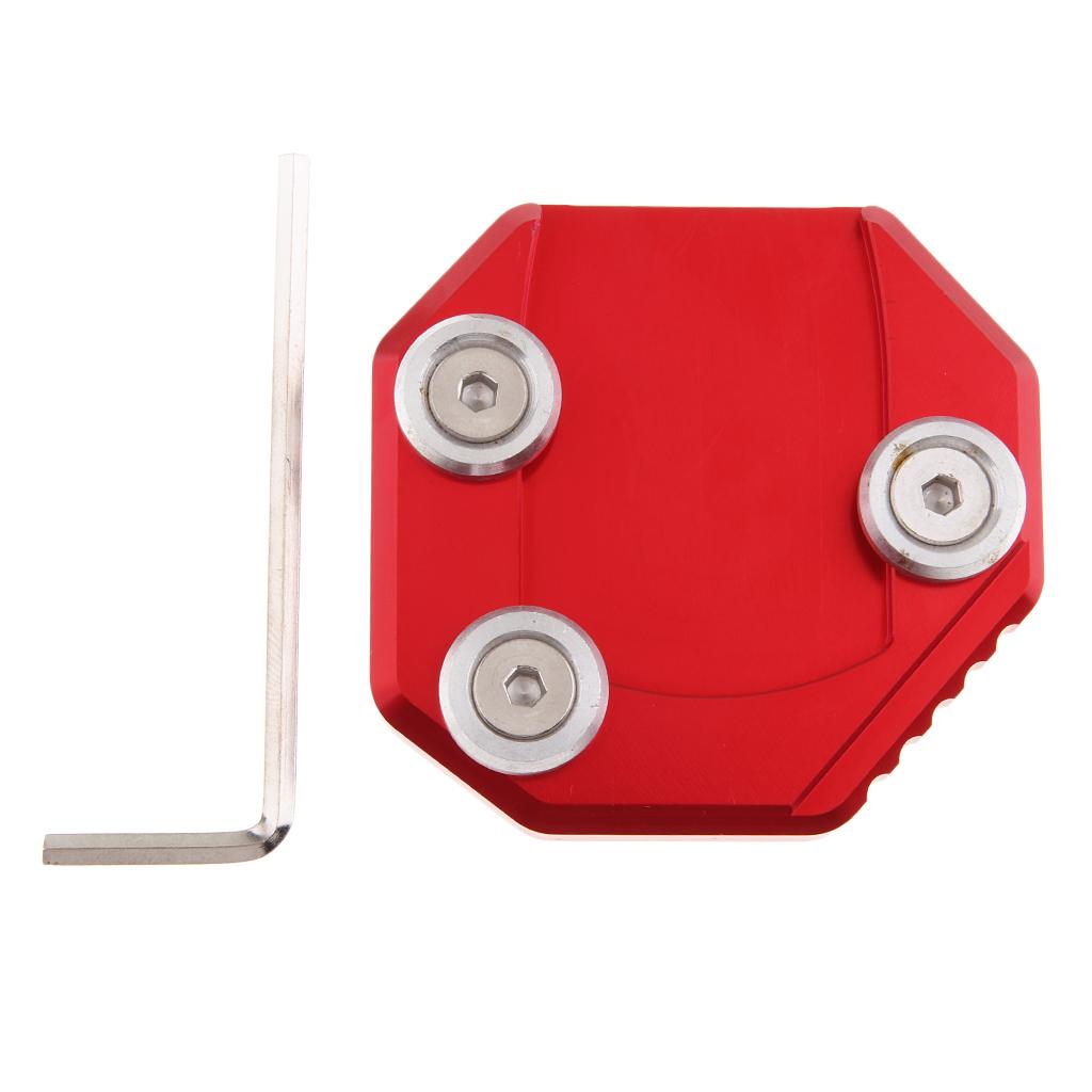 Motorcycle Side Stand Extension Pad for Suzuki GSR750 2011 2012 2013 2014 2015