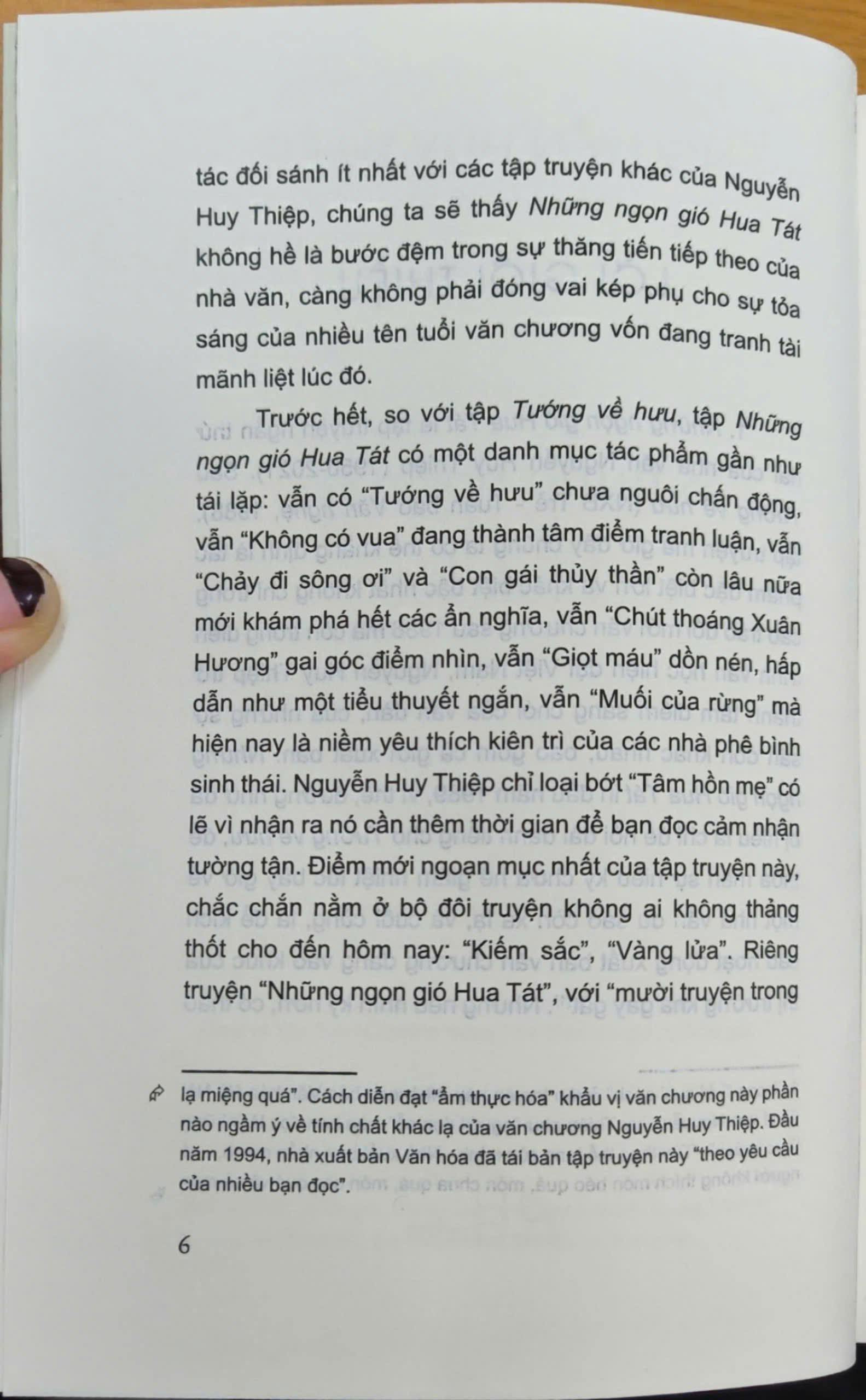 Sách - Những ngọn gió Hua Tát (Nguyễn Huy Thiệp) (Việt Nam Danh Tác) (Nhã Nam Official)