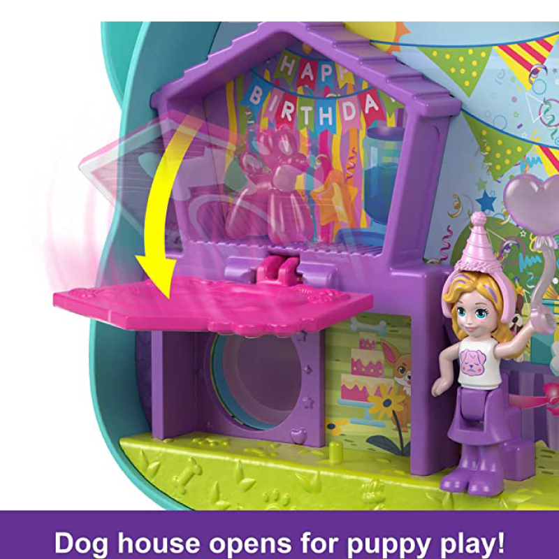 Đồ Chơi POLLY POCKET Và Bữa Tiệc Puppy HKV30/FRY35