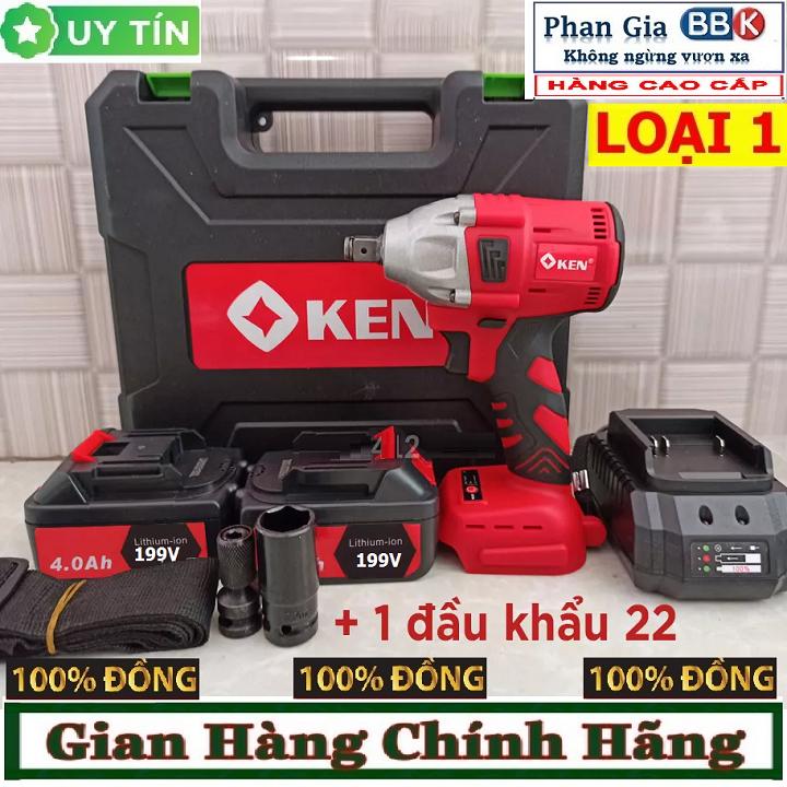 Máy Siết Bulong 199V  Đầu 2 Trong 1, Máy Bắn Bulong Không Chổi Than Khoan Tường Bắn Vít Mở Ốc Xe Pin Khỏe