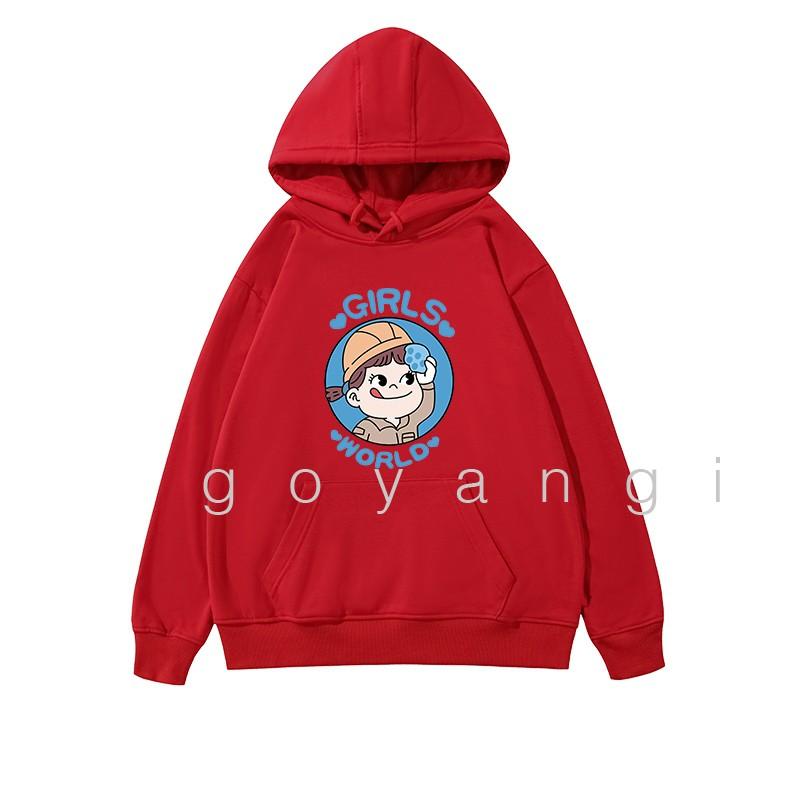 Áo hoodie goyangi Girl Cute oversize phong cách hàn quốc